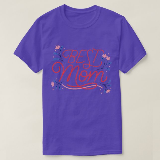 Camiseta A melhor mãe de tricô de 582 (Frente do Design)