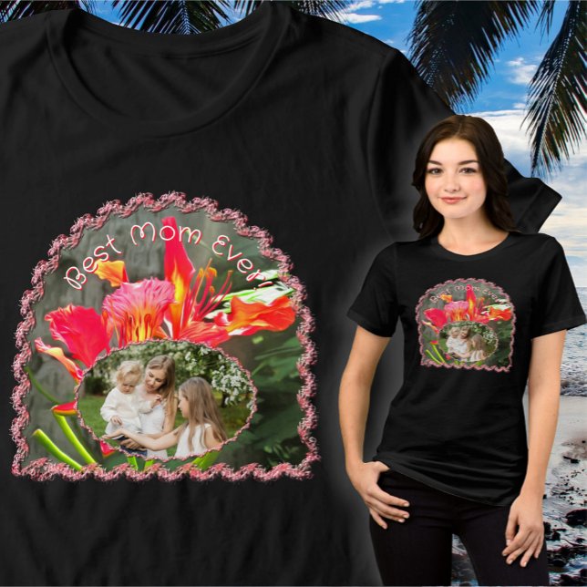 Camiseta A Melhor Mãe De Vallarta Beauty 1583 (Criador carregado)