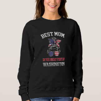 Camiseta A Melhor Mãe De Washington, O Estado Excelente De