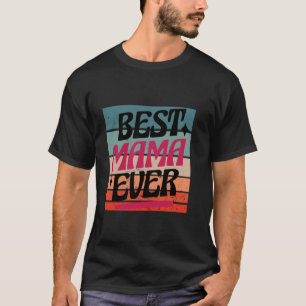 Camiseta A melhor mãe dia de as mães mãe ama mãe