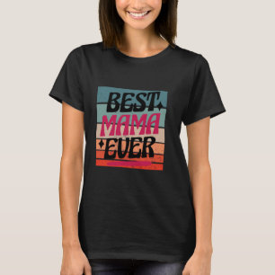 Camiseta A melhor mãe dia de as mães mãe ama mãe
