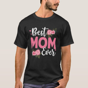 Camiseta A melhor mãe do dia da mãe de uma filha mãe