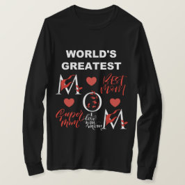 Camiseta A melhor mãe do mundo