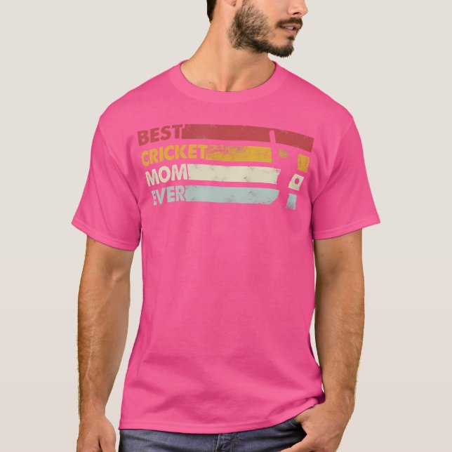 Camiseta A Melhor Mãe Já Passou O Críquete Mãe (Frente)