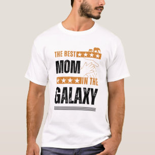 Camiseta A melhor mãe na Galáxia Essencial, incrível T