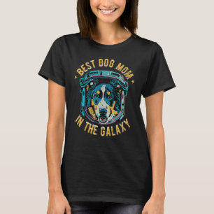 Camiseta A melhor mãe pastora australiana na galáxia - A