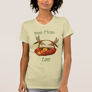 Camiseta A Melhor Mãe Que Já Passou A Bateria Flor