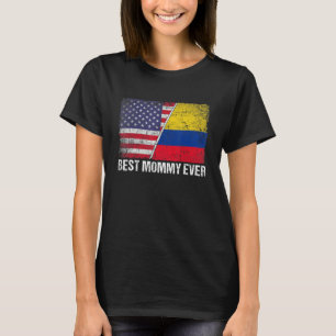 Camiseta A melhor Mamãe do Dia de as mães Colômbia - Sinali