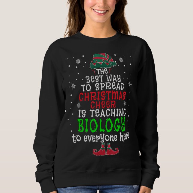 Camiseta A Melhor Maneira De Espalhar A Alegria De Natal É  (Frente)