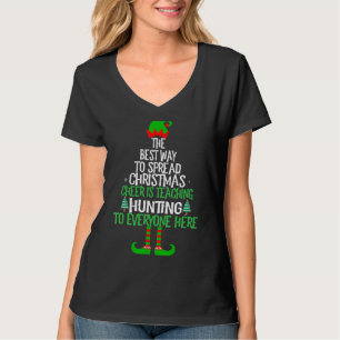 Camiseta A Melhor Maneira De Espalhar A Alegria De Natal É