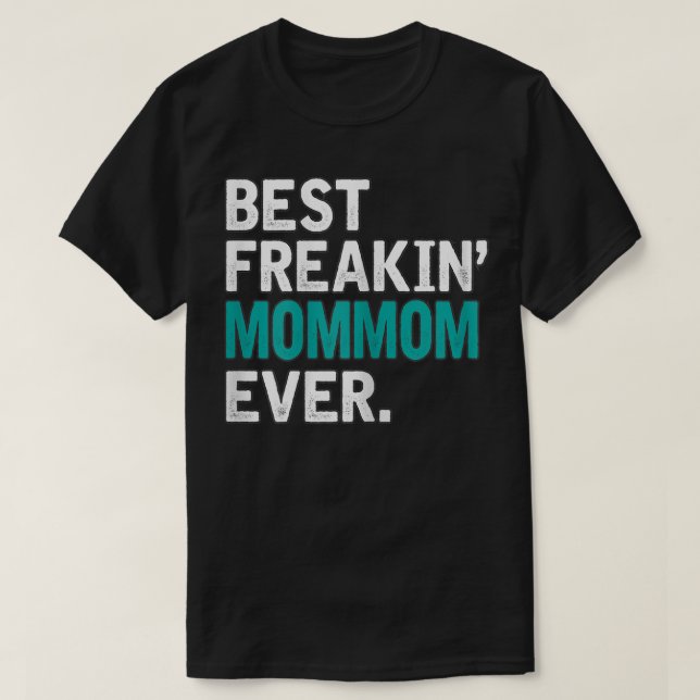 Camiseta A melhor mulher que já passou, TGift para MOMMOM (Frente do Design)