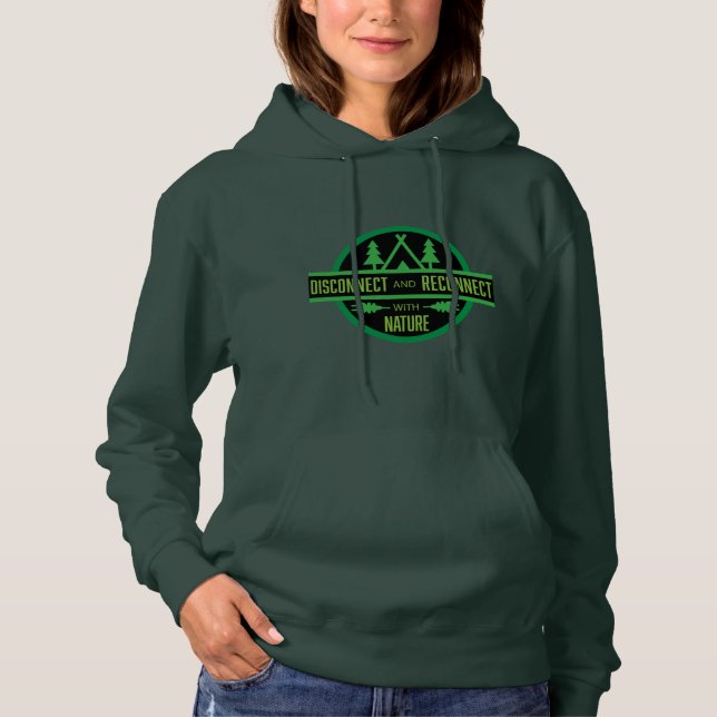 Camiseta A Melhor Natureza Oferece Hoodie (Frente)