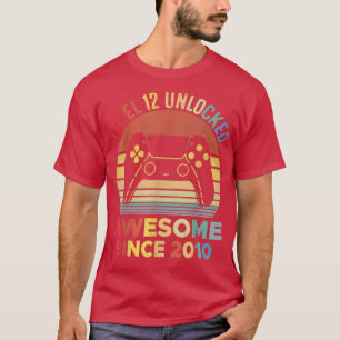 Camiseta A melhor opção de 2010 para a vinheta de jogos de
