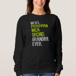 Camiseta A Melhor Orquídea Inca Peruana Vovó Cachorro Algum