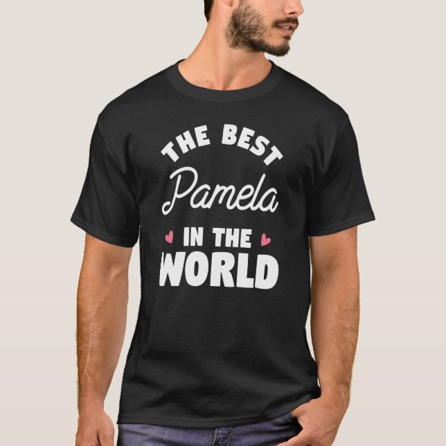 Camiseta A Melhor Pamela Do Mundo 2 (Frente)