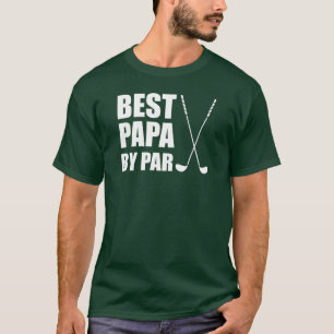 Camiseta A melhor papá Golfing da paridade