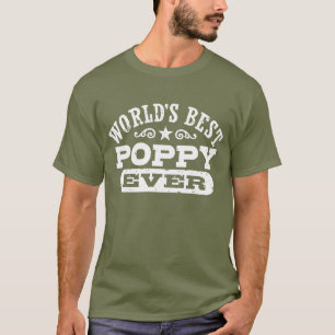 Camiseta A melhor papoila do mundo nunca