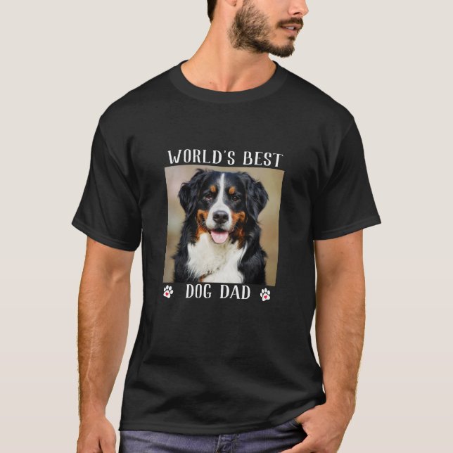 Camiseta A melhor pata de Pai do mundo imprime fotos de ani (Frente)