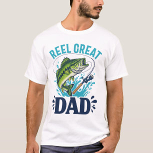 Camiseta A melhor pesca do Pai de Excelente de enguia-Pai