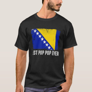 Camiseta A Melhor Pop Da Bósnia-Herzegovina Nunca Mais Fami