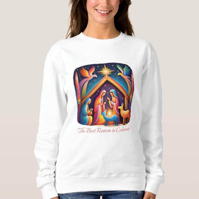 Camiseta A Melhor Razão Para Celebrar (Frente)