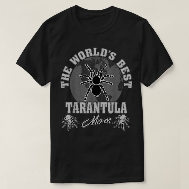 Camiseta A Melhor Tarântula Mãe do Mundo  (Frente do Design)
