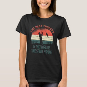 Camiseta A melhor terapia do mundo é o tempo gasto por uma