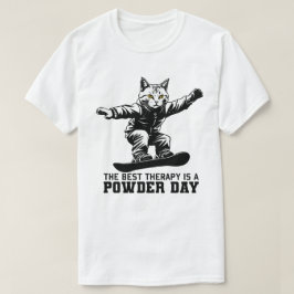 Camiseta A melhor terapia é o dia de energia