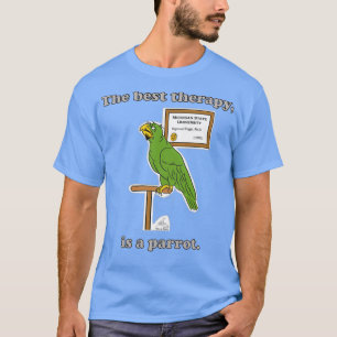 Camiseta A Melhor Terapia é um Papagaio