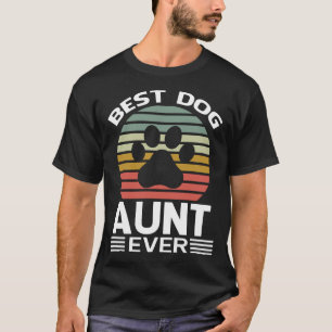 Camiseta A melhor tia-cão de sempre