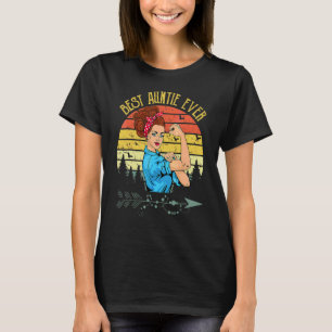 Camiseta A melhor tia da época da época da época da colheit
