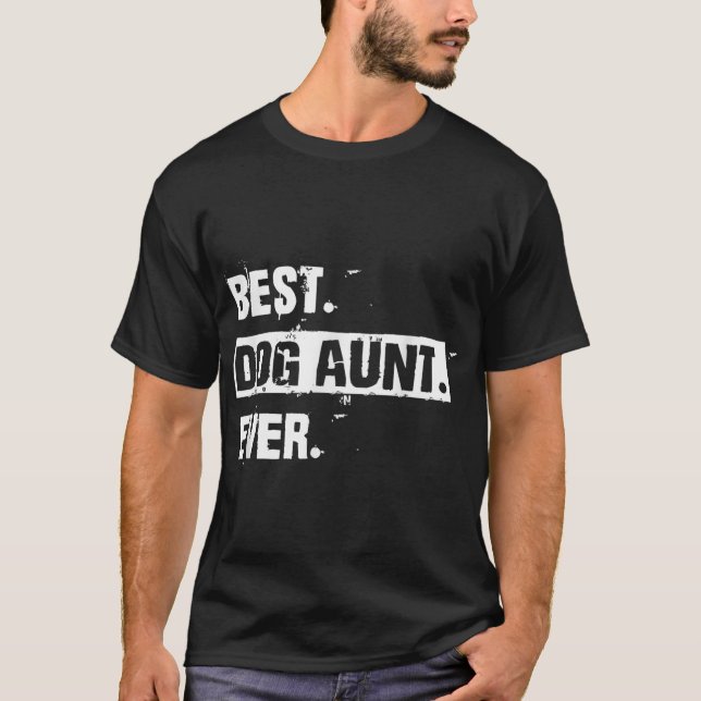 Camiseta A Melhor Tia De Cachorro Muito Legal_1 (Frente)