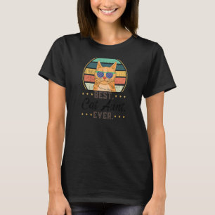 Camiseta A melhor tia de gato das mulheres, tia Feline Prem