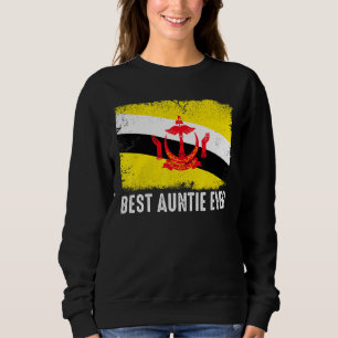 Camiseta A Melhor Tia Nunca Patriótica Do Brunei