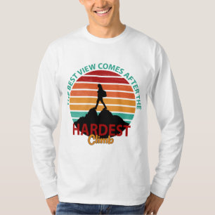 CAMISETA A MELHOR VISÃO VEM DEPOIS DO MAIS DIFÍCIL ESPERAME