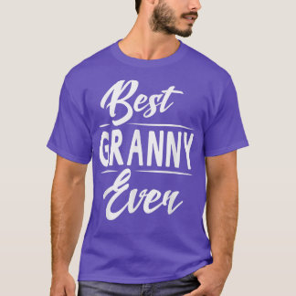 Camiseta A melhor vovó de vovó Dia de as mães dá presentes 