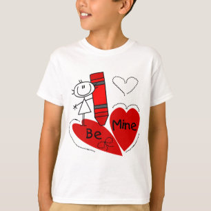 Camiseta A menina da vara seja namorados da mina