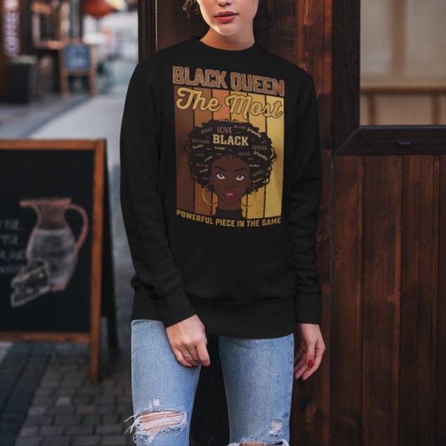 Camiseta A Menina Negra Melanina, 1970, A Mais Poderosa (Criador carregado)