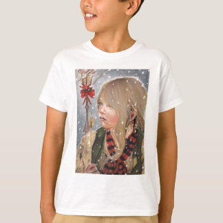 Camiseta A menina pequena do fósforo