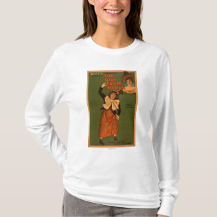 Camiseta "A menina poster do Musical do teatro de Paris"