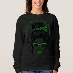 Camiseta A Mensagem Verde Em Maio Vestimos Saúde Mental Ver