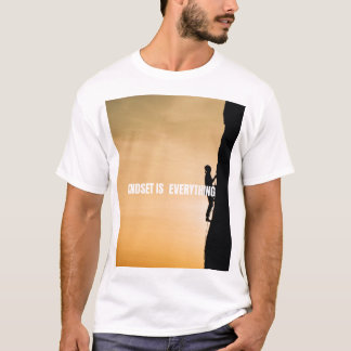 Camiseta A mentalidade é tudo 