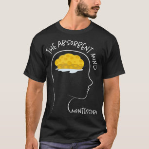 Camiseta A Mente Absorvente Montessori