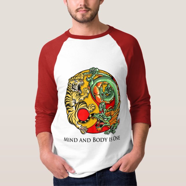 Camiseta A mente e o corpo são um (Frente)
