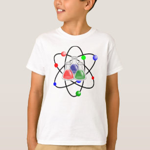 Camiseta A mesa de elementos periódica suporta a cor
