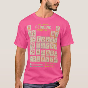 Camiseta A Mesa redonda periódica