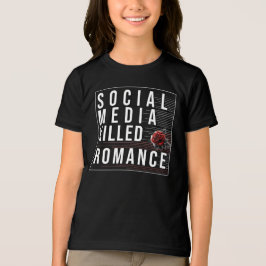 Camiseta A Mídia Social Matou Romance