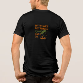 Camiseta a minha asa tem movimentos