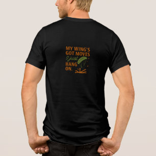 Camiseta a minha asa tem movimentos