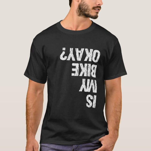 Camiseta A Minha Bicicleta É Engraçada (Frente)